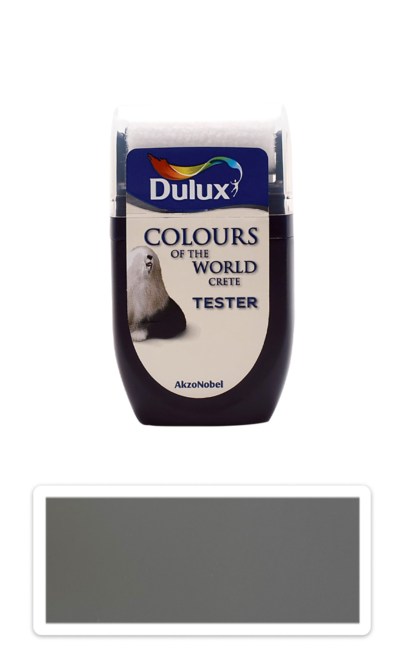 DULUX Colours of the World - matná krycí malířská barva 0.03 l Zimní ticho vzorek DULUX