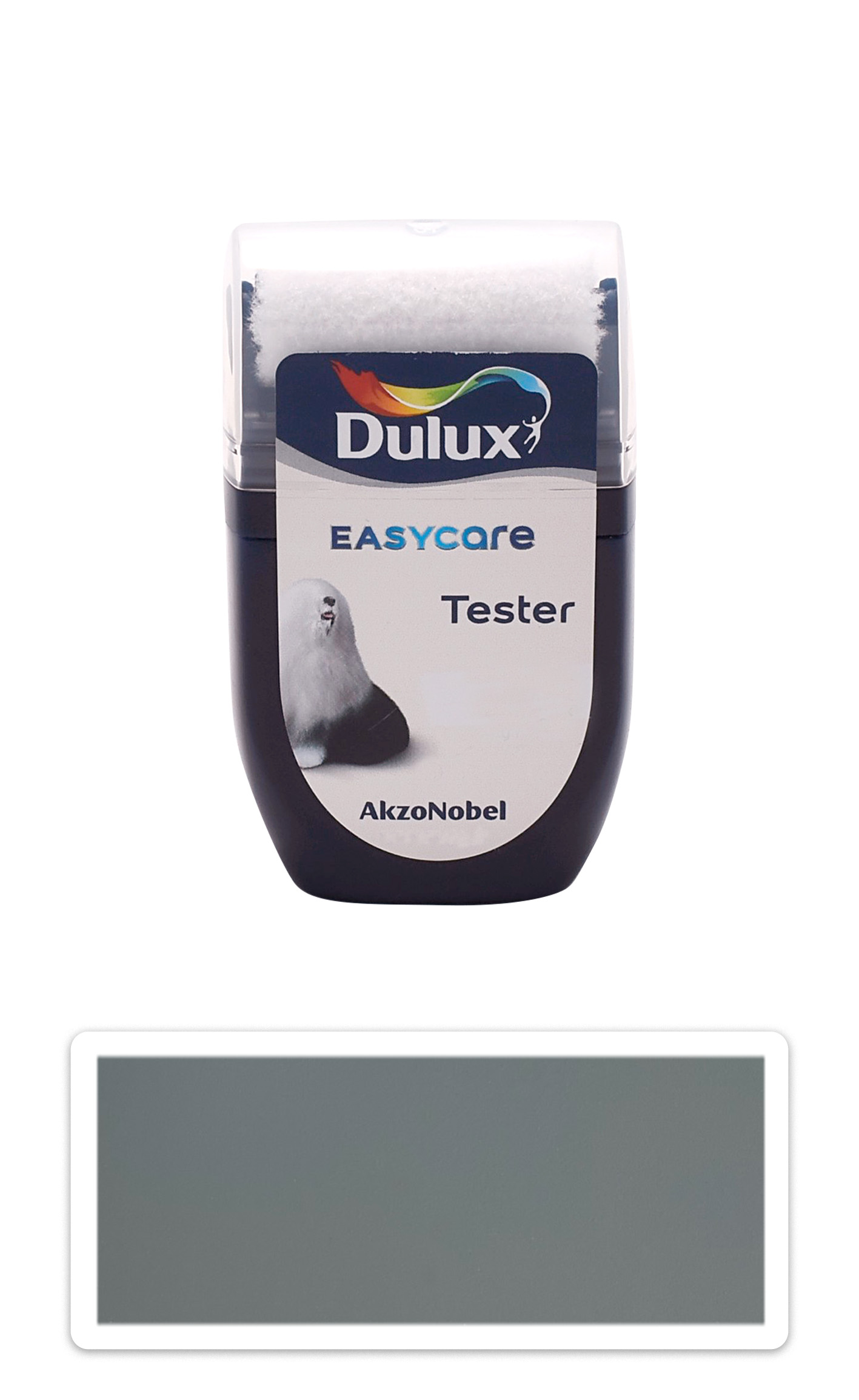 DULUX EasyCare - omyvatelná malířská barva do interiéru 0.03 l Průzračný oceán vzorek DULUX