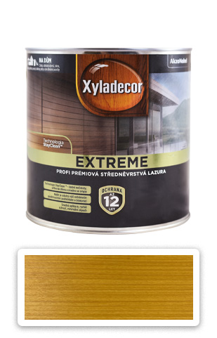 XYLADECOR Extreme - prémiová olejová lazura na dřevo 2.5 l Oregonská pinie XYLADECOR