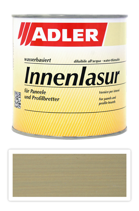 ADLER Innenlasur - vodou ředitelná lazura na dřevo pro interiéry 0.75 l Arktis LW 14/2 ADLER