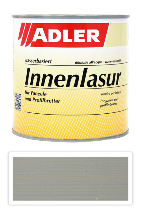 ADLER Innenlasur - vodou ředitelná lazura na dřevo pro interiéry 0.75 l Babyblues LW 13/4 ADLER