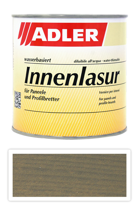 ADLER Innenlasur UV 100 - přírodní lazura na dřevo pro interiéry 0.75 l Matrix ST 04/4 ADLER