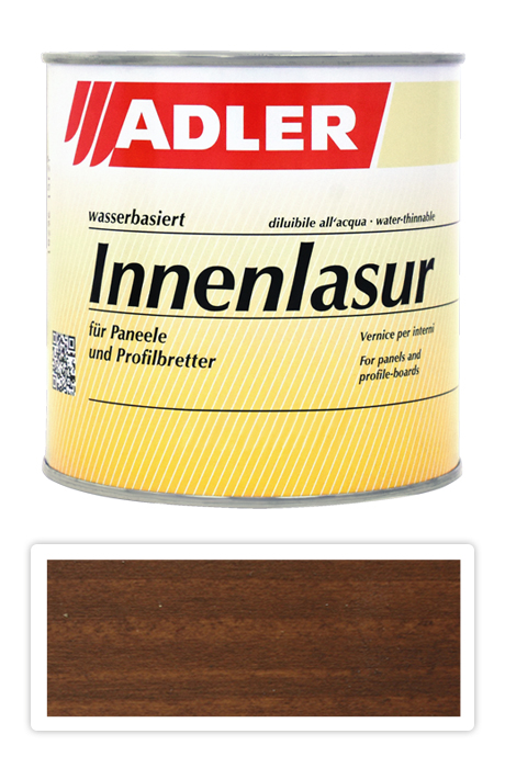 ADLER Innenlasur UV 100 - přírodní lazura na dřevo pro interiéry 0.75 l Tango ST 13/5 ADLER