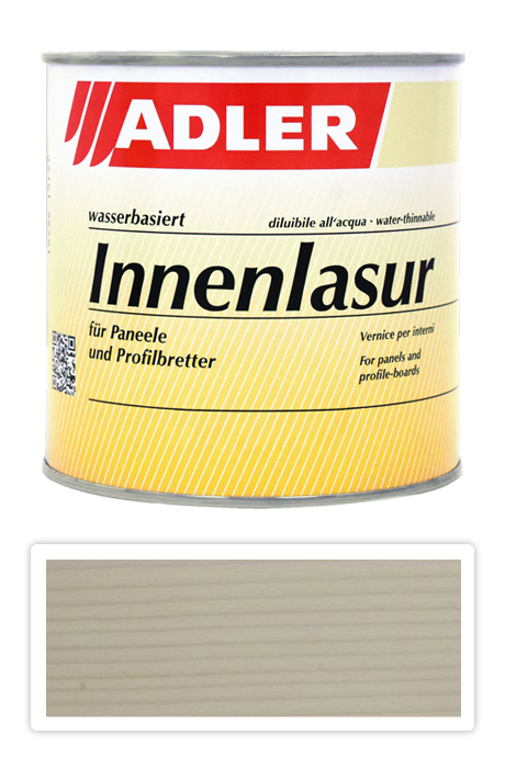 Adler Innenlasur UV 100 - přírodní lazura na dřevo pro interiéry 0.75 l Mont Blanc 62603 ADLER