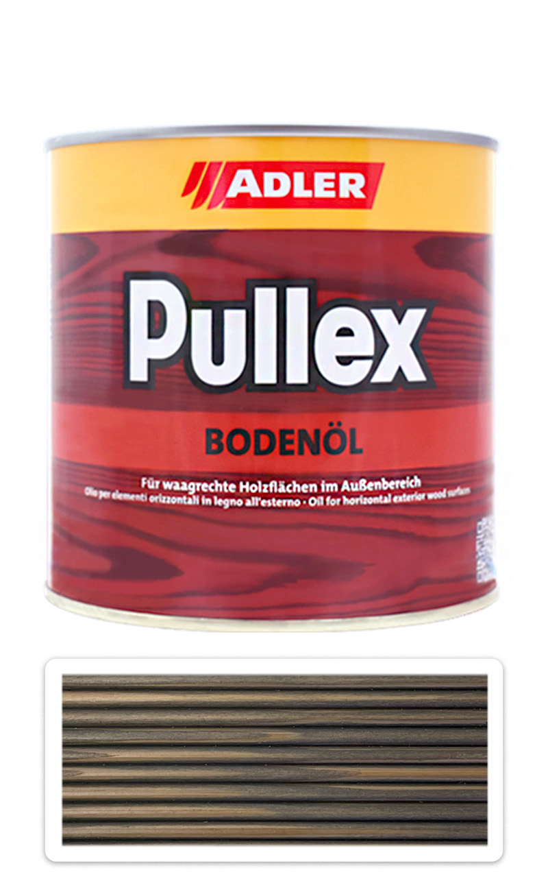 ADLER Pullex Bodenöl - terasový olej 0.75 l Tmavě šedý ADLER