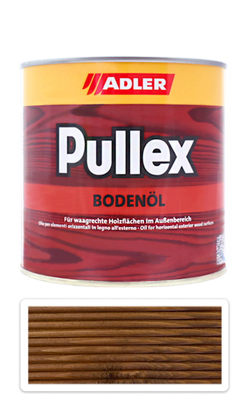 ADLER Pullex Bodenöl - terasový olej 0.75 l Garapa ADLER