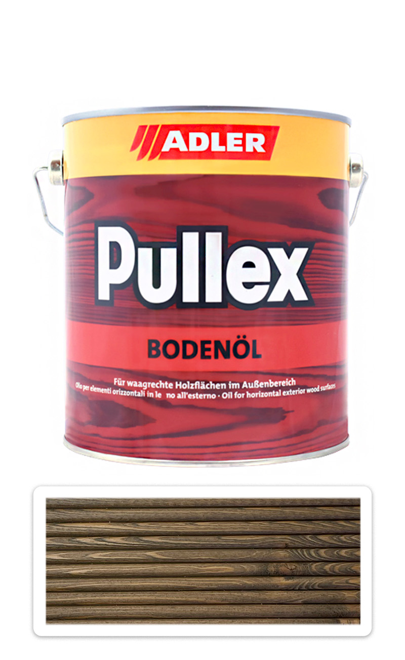 ADLER Pullex Bodenöl - terasový olej 2.5 l Antická šedá ADLER