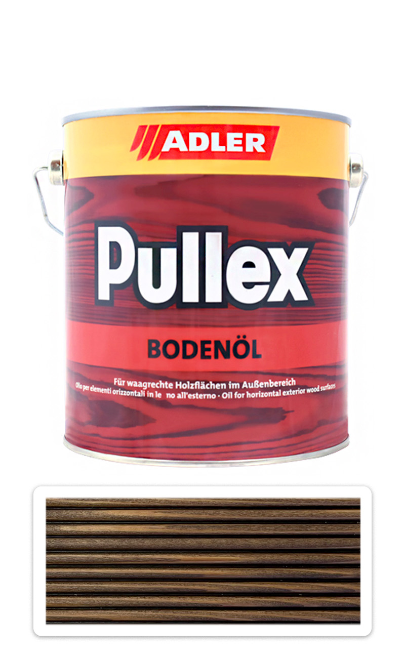 ADLER Pullex Bodenöl - terasový olej 2.5 l Eben ADLER