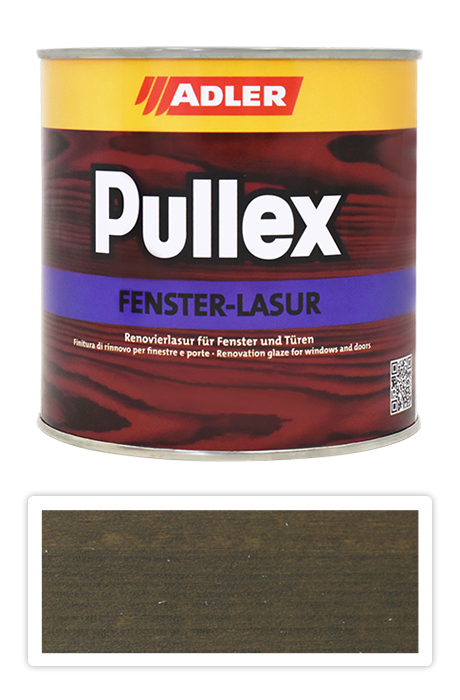 ADLER Pullex Fenster Lasur - renovační lazura na okna a dveře 0.75 l Grizzly ST 05/2 ADLER