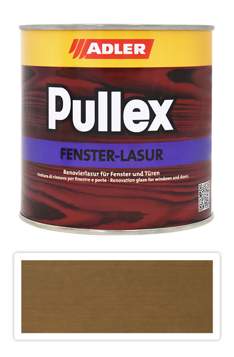 ADLER Pullex Fenster Lasur - renovační lazura na okna a dveře 0.75 l Landstreicher LW 08/5 ADLER