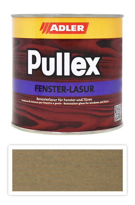 ADLER Pullex Fenster Lasur - renovační lazura na okna a dveře 0.75 l Prinzessin Leia ST 04/2 ADLER