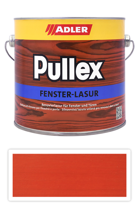 ADLER Pullex Fenster Lasur Style Wood - Classic Style 2.5l Chilli ADLER