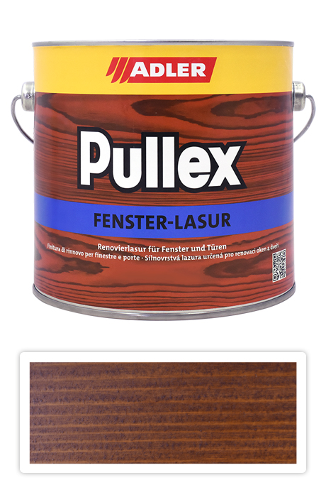 ADLER Pullex Fenster Lasur - lazura na okna a dveře 2.5 l Ořech 50323 ADLER