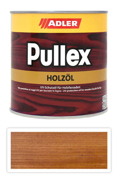 ADLER Pullex Holzöl - olej na ochranu dřeva v exteriéru 0.75 l Modřín 50521 ADLER