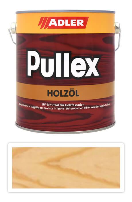 ADLER Pullex Holzöl - olej na ochranu dřeva v exteriéru 2.5 l Bezbarvá 50520 ADLER