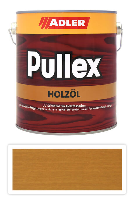 ADLER Pullex Holzöl - olej na ochranu dřeva v exteriéru 2.5 l Lockenkopf ST 01/4 ADLER