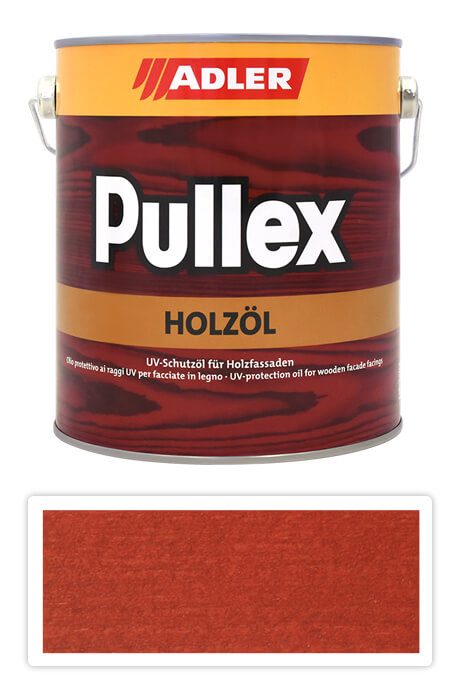 ADLER Pullex Holzöl - olej na ochranu dřeva v exteriéru 2.5 l Rote Grutze ST 02/2 ADLER