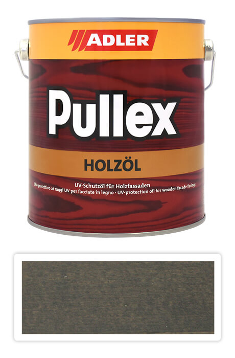 ADLER Pullex Holzöl - olej na ochranu dřeva v exteriéru 2.5 l Silberrucken ST 05/4 ADLER