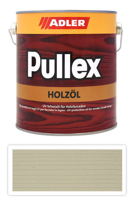 ADLER Pullex Holzöl - olej na ochranu dřeva v exteriéru 2.5 l Weisser Tiger ST 06/1 ADLER