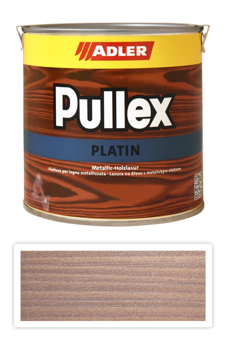 ADLER Pullex Platin - lazura na dřevo pro exteriér 0.75 l Karneolrot ADLER