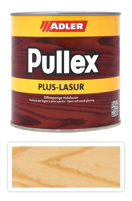 ADLER Pullex Plus Lasur - lazura na ochranu dřeva v exteriéru 0.75 l Bezbarvá 50330 ADLER