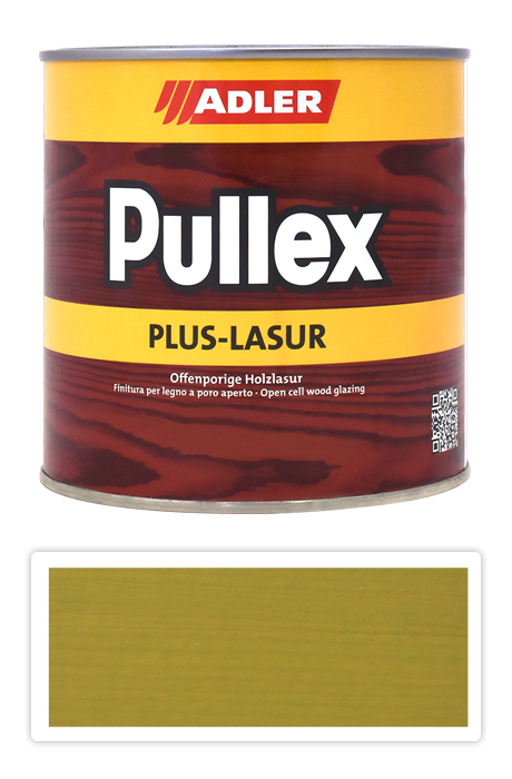 ADLER Pullex Plus Lasur - lazura na ochranu dřeva v exteriéru 0.75 l Eierlikör LW 08/4 ADLER