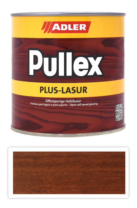 ADLER Pullex Plus Lasur - lazura na ochranu dřeva v exteriéru 0.75 l Holzweg LW 04/4 ADLER