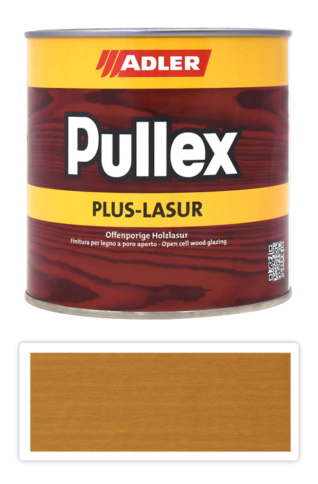 ADLER Pullex Plus Lasur - lazura na ochranu dřeva v exteriéru 0.75 l Lockenkopf ST 01/4 ADLER