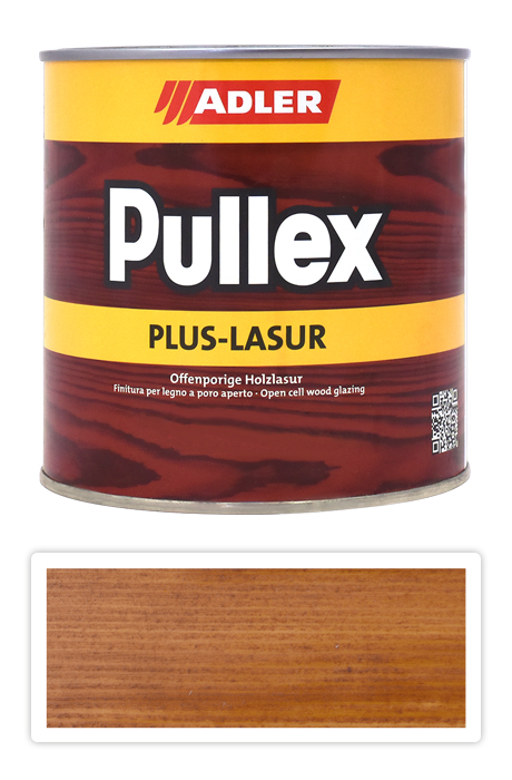 ADLER Pullex Plus Lasur - lazura na ochranu dřeva v exteriéru 0.75 l Modřín 50318 ADLER