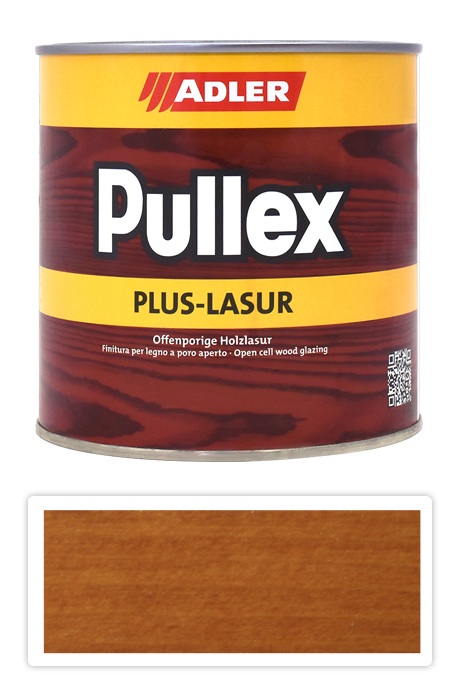 ADLER Pullex Plus Lasur - lazura na ochranu dřeva v exteriéru 0.75 l Modřín LW 01/3 ADLER