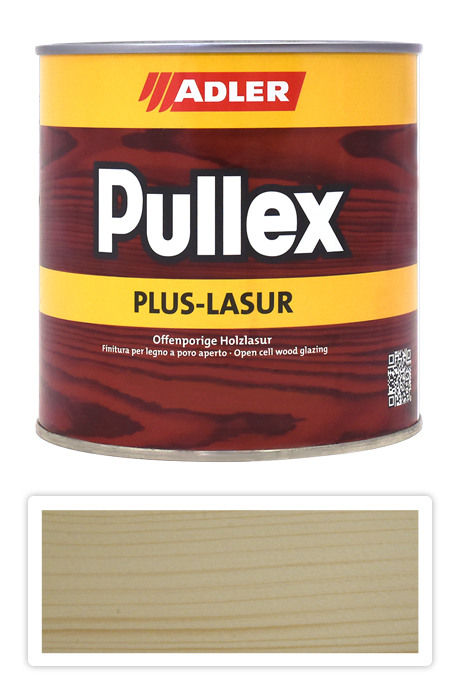 ADLER Pullex Plus Lasur - lazura na ochranu dřeva v exteriéru 0.75 l Přírodní 50315 ADLER