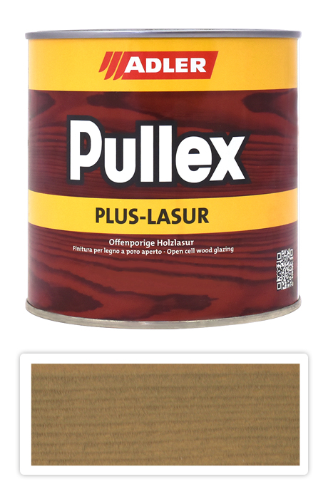 ADLER Pullex Plus Lasur - lazura na ochranu dřeva v exteriéru 0.75 l Rennmaus ST 05/1 ADLER