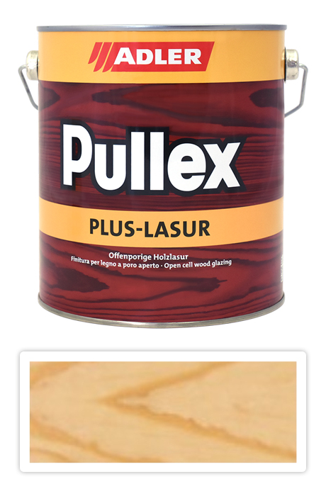 ADLER Pullex Plus Lasur - lazura na ochranu dřeva v exteriéru 2.5 l Bezbarvá 50330 ADLER