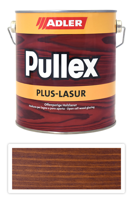 ADLER Pullex Plus Lasur - lazura na ochranu dřeva v exteriéru 2.5 l Kaštan 50420 ADLER