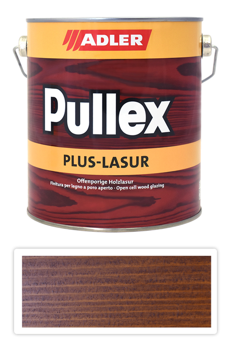 ADLER Pullex Plus Lasur - lazura na ochranu dřeva v exteriéru 2.5 l Ořech 50323 ADLER