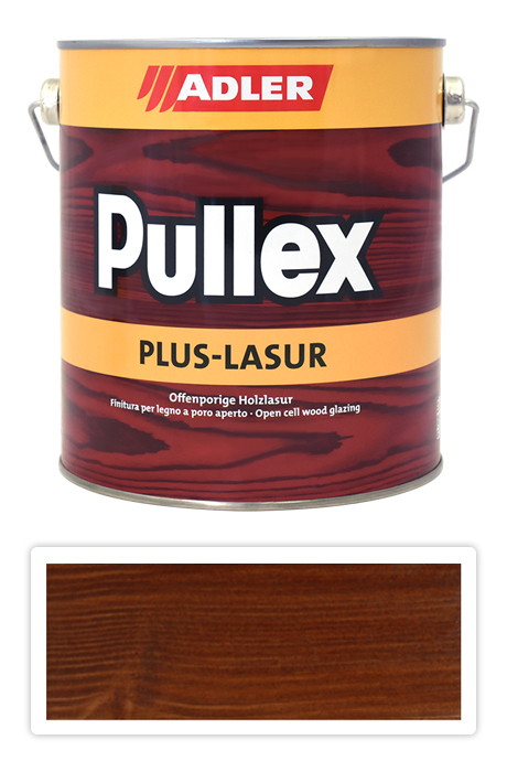 ADLER Pullex Plus Lasur - lazura na ochranu dřeva v exteriéru 2.5 l Teak 50319 ADLER