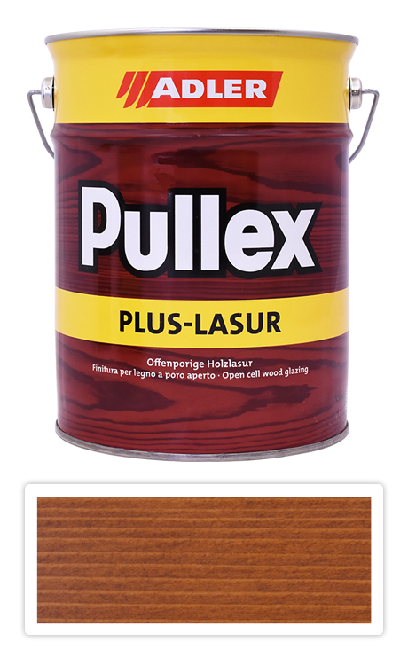 ADLER Pullex Plus Lasur - lazura na ochranu dřeva v exteriéru 4.5 l Borovice 50331 ADLER