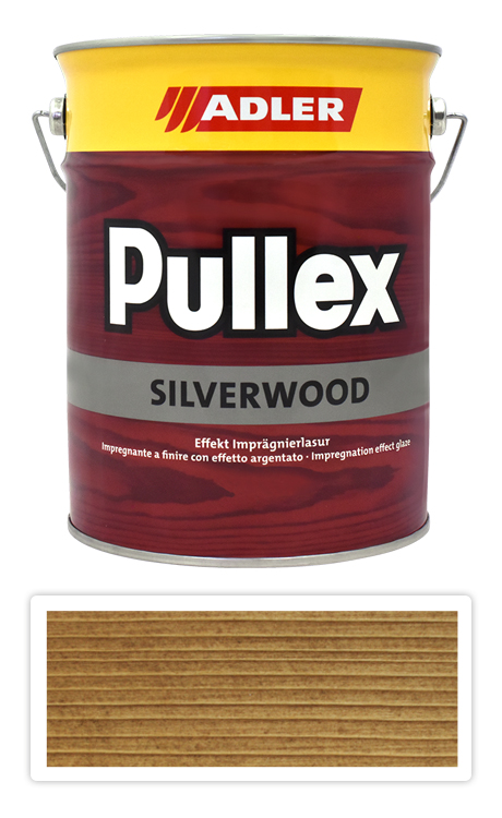 ADLER Pullex Silverwood - impregnační lazura 5 l Smrk - světle žíhaná 50507 ADLER