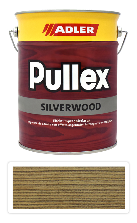 ADLER Pullex Silverwood - impregnační lazura 5 l Starošedá 50500 ADLER