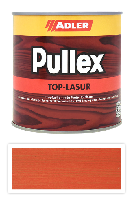 ADLER Pullex Top Lasur - tenkovrstvá lazura pro exteriéry 0.75 l Grosser Feuerfalter ST 08/4 ADLER