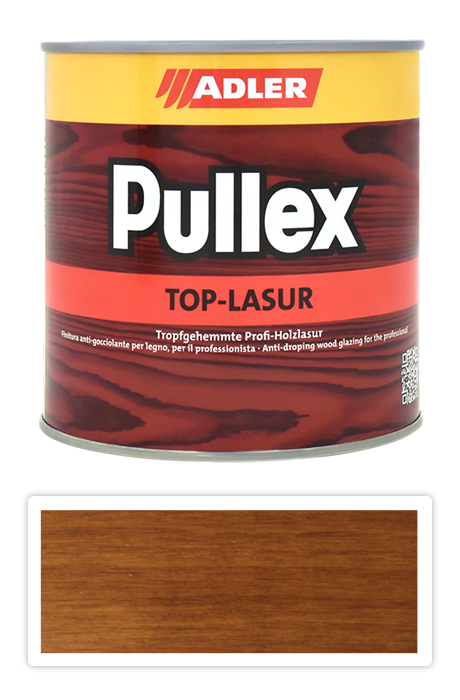 ADLER Pullex Top Lasur - tenkovrstvá lazura pro exteriéry 0.75 l Ořech LW 02/3 ADLER