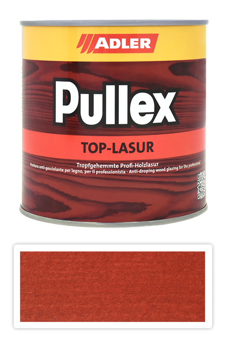 ADLER Pullex Top Lasur - tenkovrstvá lazura pro exteriéry 0.75 l Rote Grutze ST 03/2 ADLER