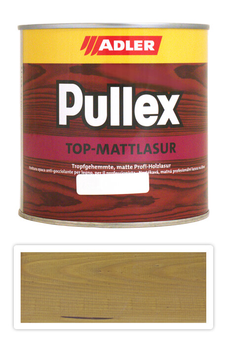 ADLER Pullex Top Mattlasur - tenkovrstvá matná lazura pro exteriéry 0.75 l Dub ADLER