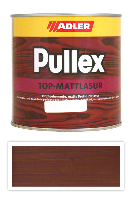 ADLER Pullex Top Mattlasur - tenkovrstvá matná lazura pro exteriéry 0.75 l Sipo ADLER