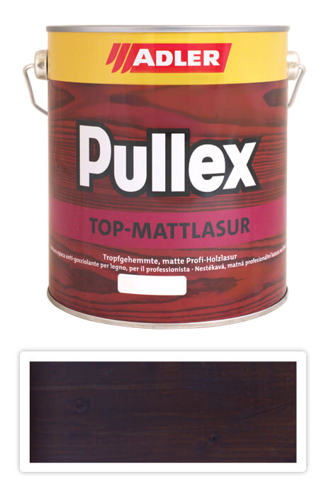 ADLER Pullex Top Mattlasur - tenkovrstvá matná lazura pro exteriéry 2.5 l Afzelia ADLER