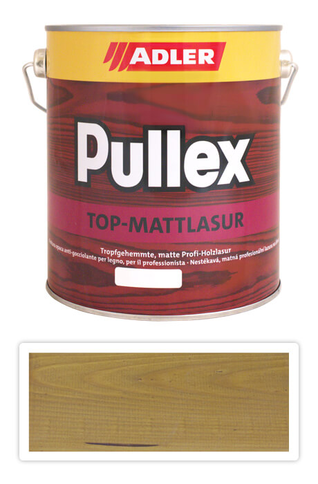 ADLER Pullex Top Mattlasur - tenkovrstvá matná lazura pro exteriéry 2.5 l Dub ADLER