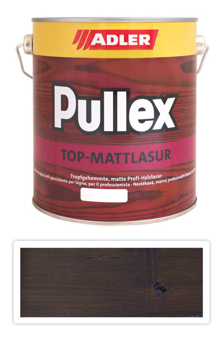 ADLER Pullex Top Mattlasur - tenkovrstvá matná lazura pro exteriéry 2.5 l Palisandr ADLER