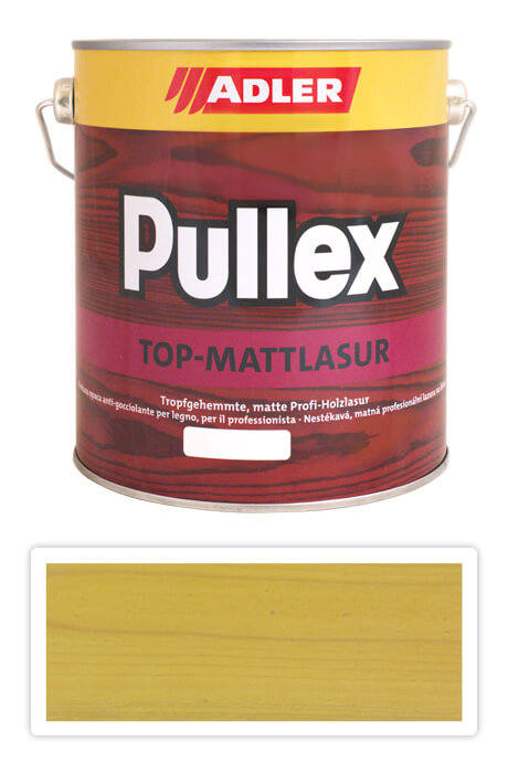 ADLER Pullex Top Mattlasur - tenkovrstvá matná lazura pro exteriéry 2.5 l Vrba ADLER