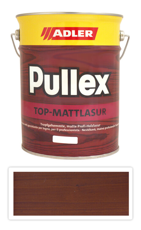 ADLER Pullex Top Mattlasur - tenkovrstvá matná lazura pro exteriéry 4.5 l Sipo ADLER