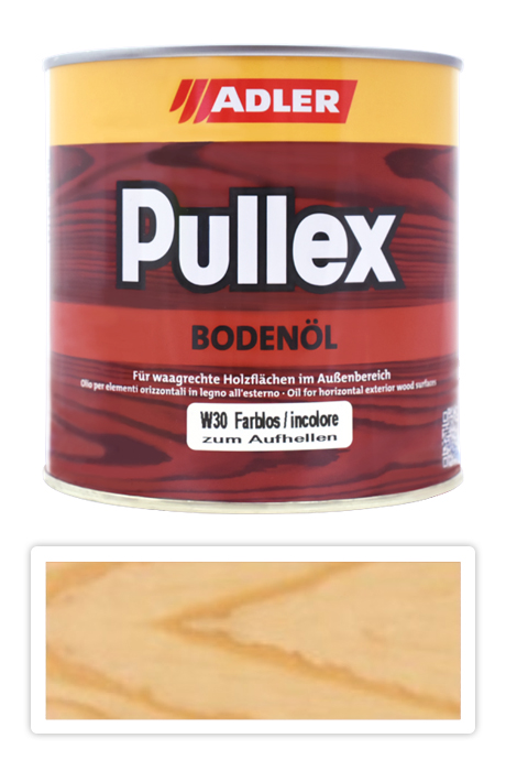 ADLER Pullex Bodenöl - terasový olej 0.75 l Bezbarvý 50546 ADLER